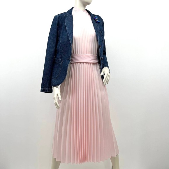 Гофре классика Сатин Розовая орхидея