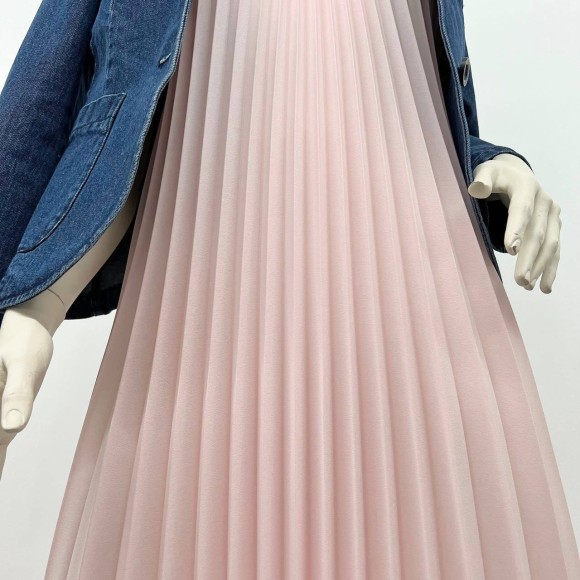 Гофре классика Сатин Розовая орхидея