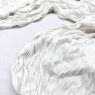 Складка Креш продольный Армани молочный