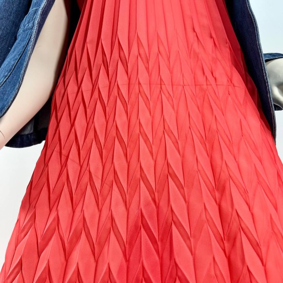 Гофре фэнтези Коса Шифон персик Гофре фэнтези Коса Шифон персик