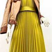 Гофре классика Поливискоза Горчица