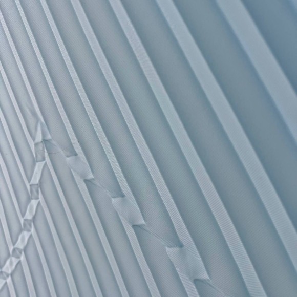 Гофре фэнтези Горы Египта Шифон небесно голубой Гофре фэнтези Горы Египта Шифон небесно голубой