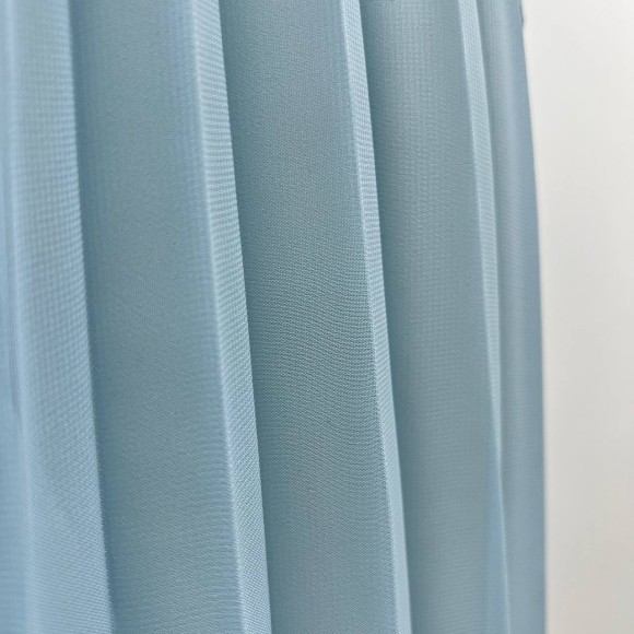 Гофре фэнтези Горы Египта Шифон небесно голубой Гофре фэнтези Горы Египта Шифон небесно голубой