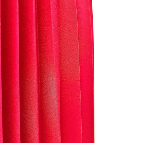 Гофре классика Поливискоза Красный чистый