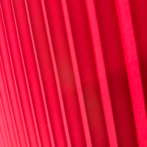 Гофре классика Поливискоза Красный чистый