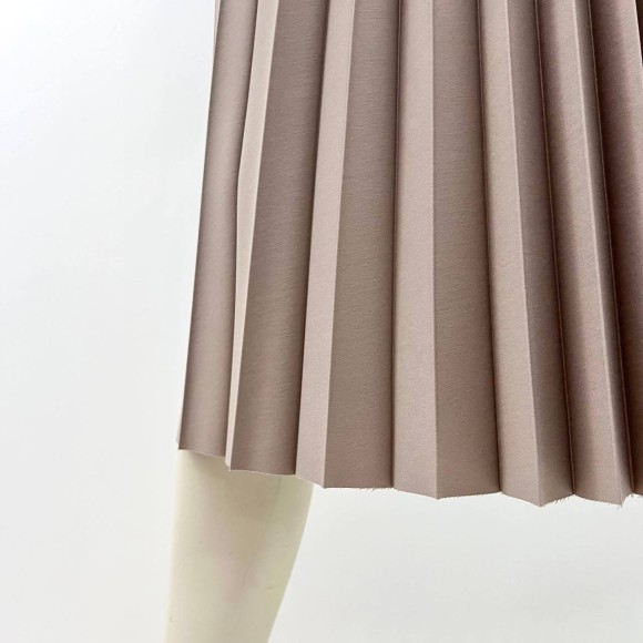 Гофре классика Поливискоза Бежевый холодный