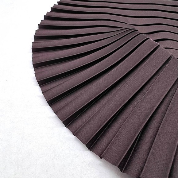 Плиссе Box 1 см Армани шоколадный