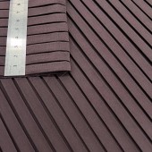 Плиссе Box 1 см Армани шоколадный