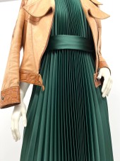 Гофре классика Сатин зеленый