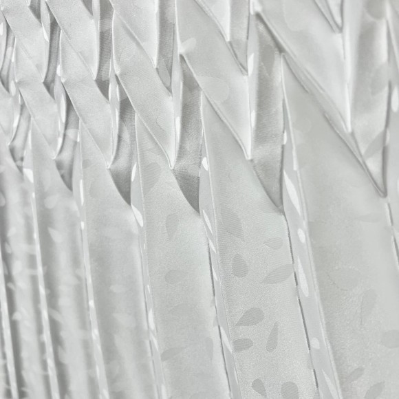 Гофре фэнтези 5 волн Молочный Атлас Гофре фэнтези 5 волн Молочный Атлас