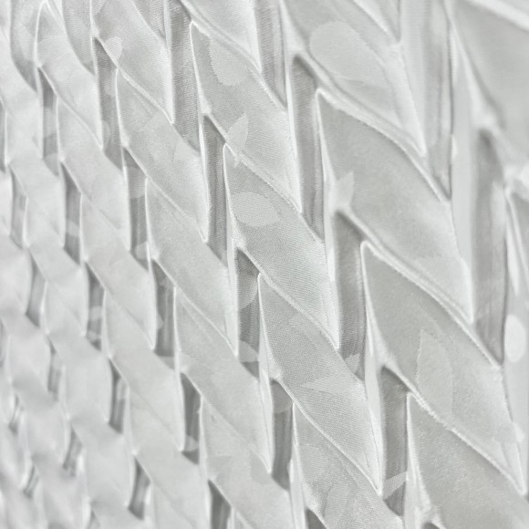 Гофре фэнтези 5 волн Молочный Атлас Гофре фэнтези 5 волн Молочный Атлас