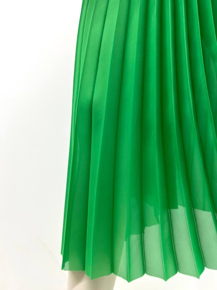 Гофре классика Шифон зеленый