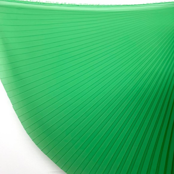 Гофре классика Шифон зеленый