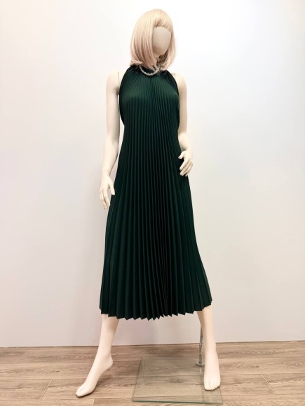 Гофре классика габардин зеленый