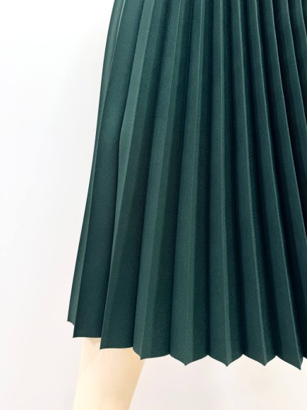 Гофре классика габардин зеленый