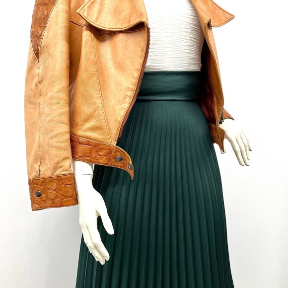 Гофре классика Поливискоза Изумруд