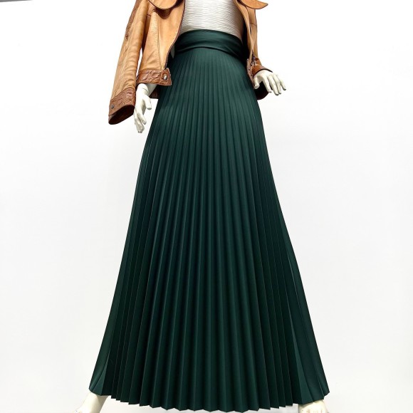 Гофре классика Поливискоза Изумруд