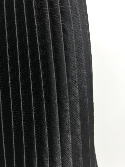 Гофре классика Плательная черная с узором
