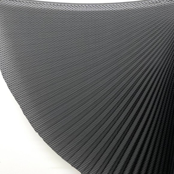 Гофре классика Плательная черная с узором