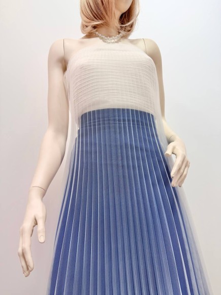 Гофре классика фатин молочный Гофре классика фатин молочный