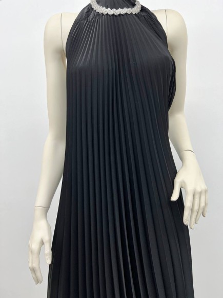 Гофре классика Плательная черный