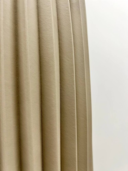 Гофре классика Экокожа бежевая