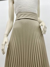 Гофре классика Экокожа бежевая