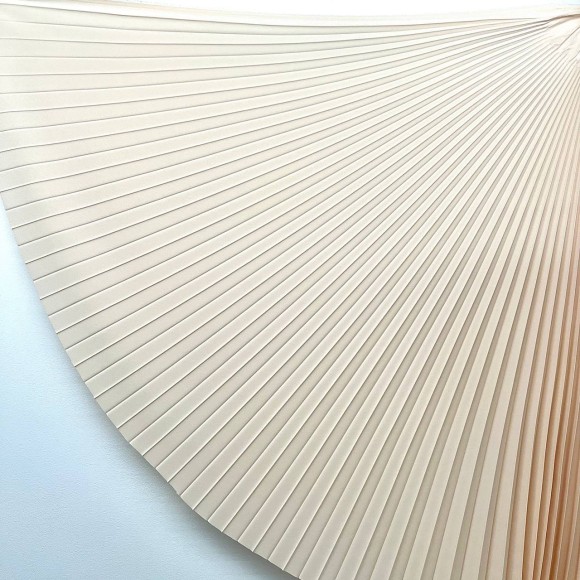 Гофре классика Креп-шифон бежевый