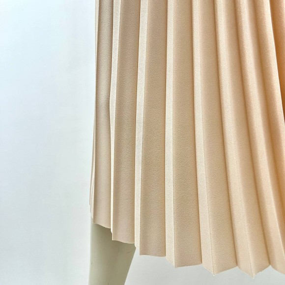 Гофре классика Креп-шифон бежевый