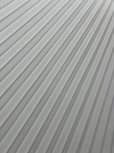 Гофре классика Лен смесовый белый