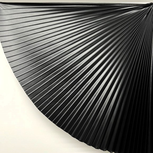 Гофре классика Экокожа черная 100