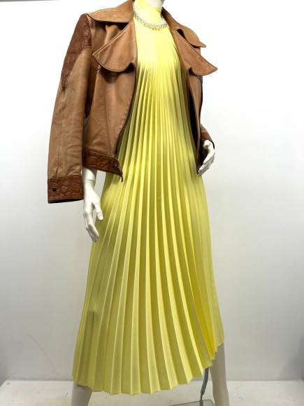 Гофре классика Армани лимонный