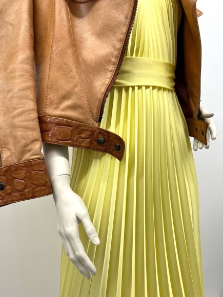 Гофре классика Армани лимонный