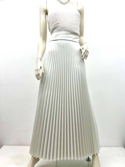 Гофре классика Экокожа молочная