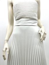 Гофре классика Экокожа молочная