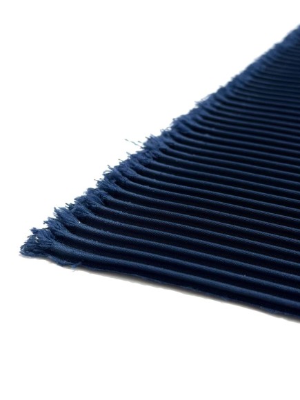 Плиссе 4 мм Ниагара синяя