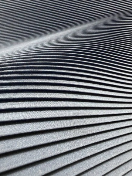 Плиссе 4 мм Ниагара синяя