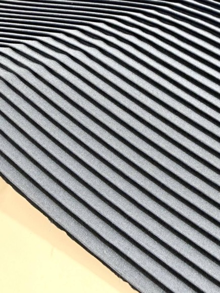 Плиссе 4 мм Ниагара синяя