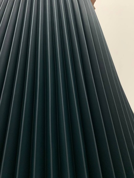 Гофре классика Экокожа темно-зеленая 100