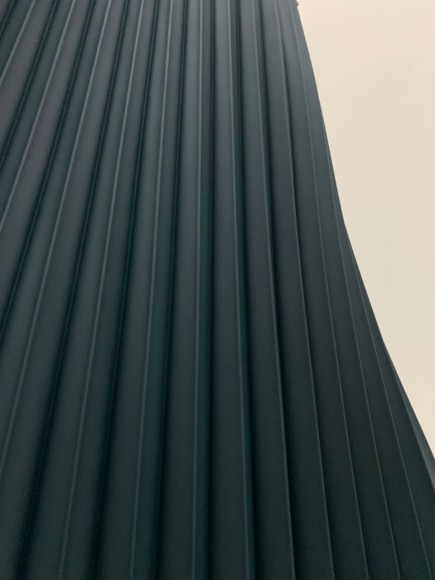 Гофре классика Экокожа темно-зеленая 100