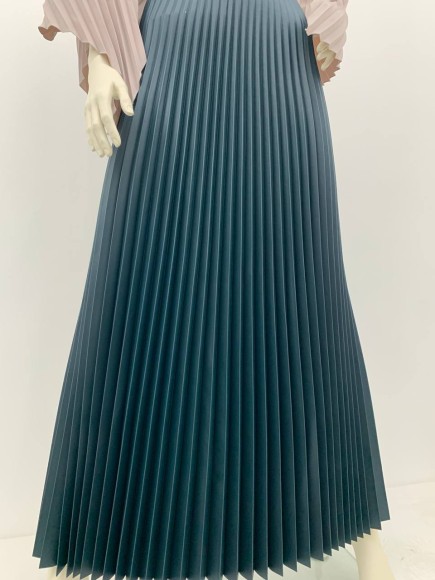 Гофре классика Экокожа темно-зеленая 100