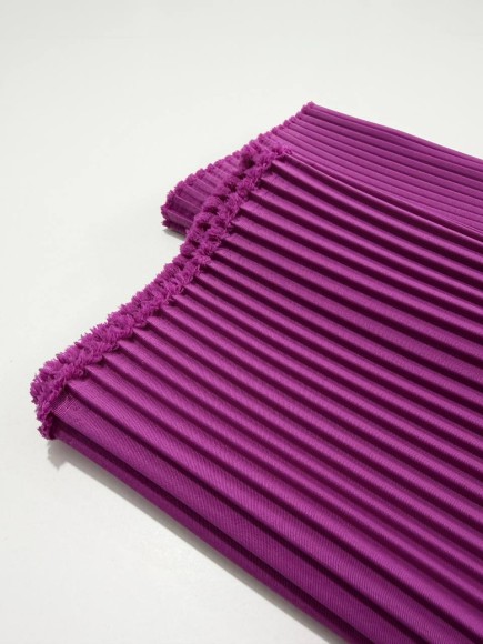 Плиссе 4 мм Ниагара фуксия