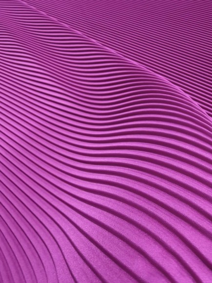 Плиссе 4 мм Ниагара фуксия