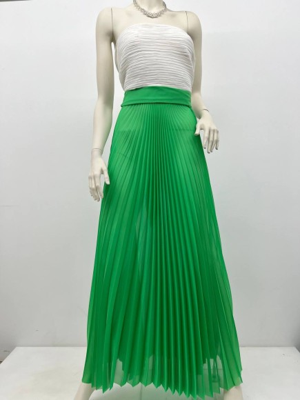 Гофре бал9 Шифон зеленый