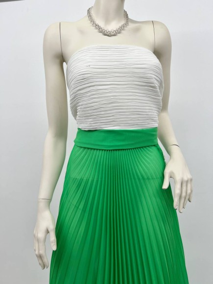 Гофре бал9 Шифон зеленый