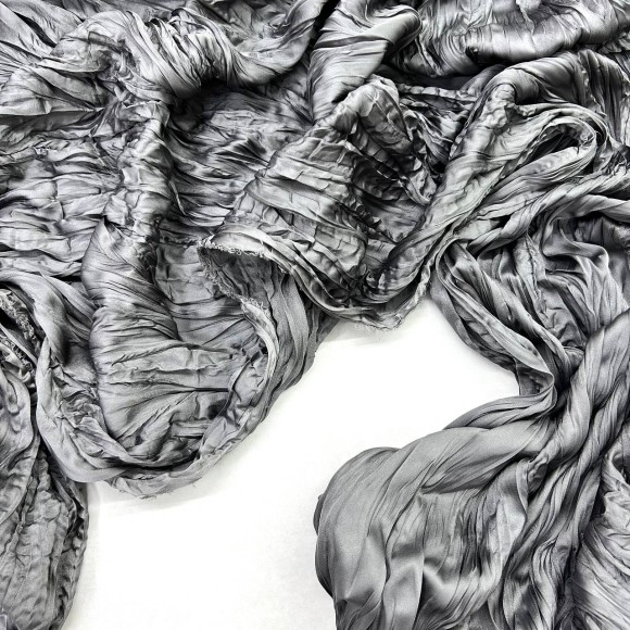 Складка Креш продольный Армани Серый