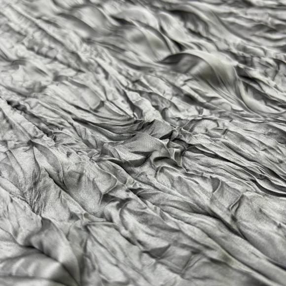 Складка Креш продольный Армани Серый