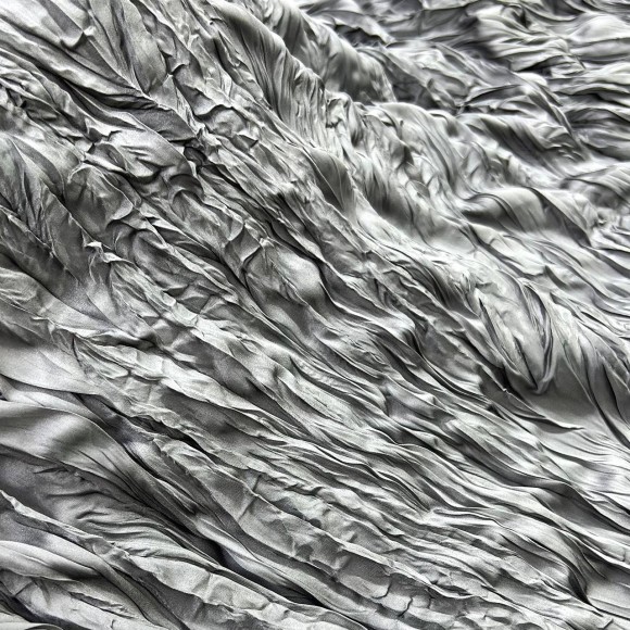 Складка Креш продольный Армани Серый