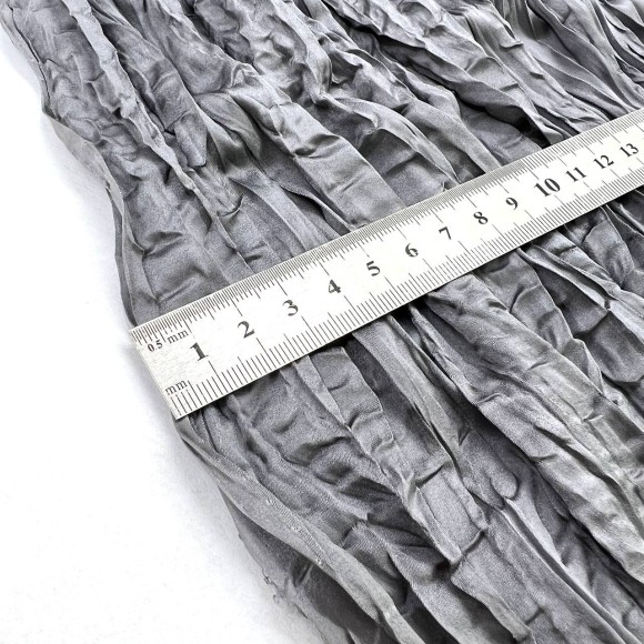 Складка Креш продольный Армани Серый