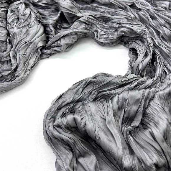 Складка Креш продольный Армани Серый